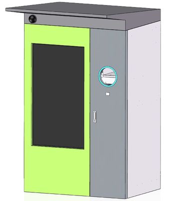 Tourism Spot AI Powered Voice Control Reverse Vending Machine For PET Bottle And Metal Can RVM