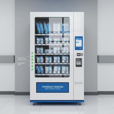 Short stock alarms enabled Pharmacy Vending Machine smart inventory solution for hospital medical gown suits dispensing systems ensuring management